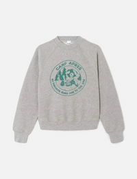 Apres Classic Crewneck, Heather Grey