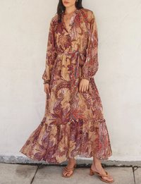 Wishing Well Maxi Dress, Royal Aster