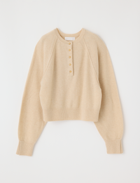 Henry Knit Pullover, Beige