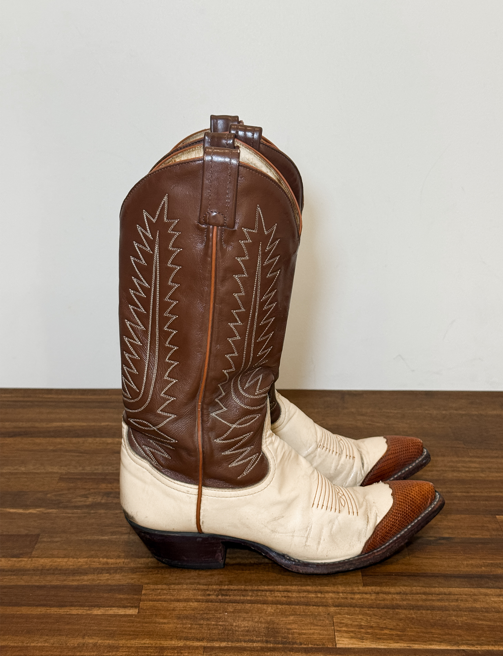 Tony Lama Style K2183 Cowboy Boots, Two Tone