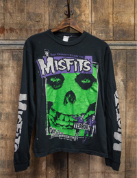 Couldn't Escape the Misfits L/S Tee, Coal