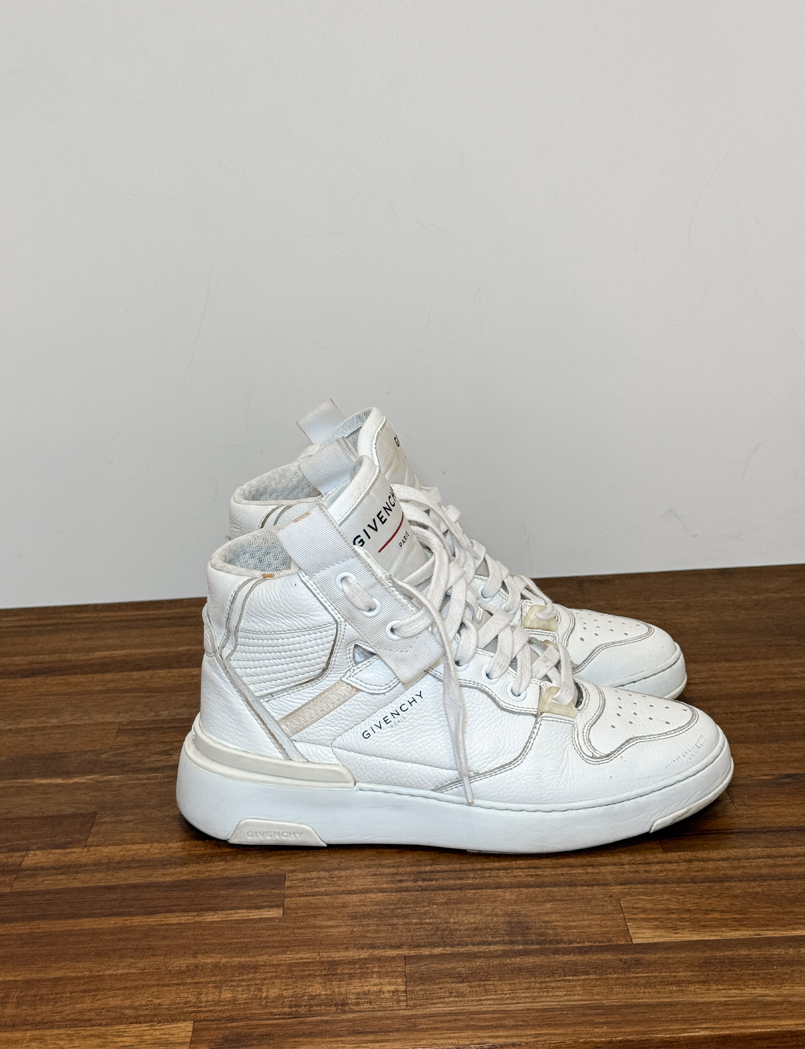 Givenchy High Top Sneakers, White