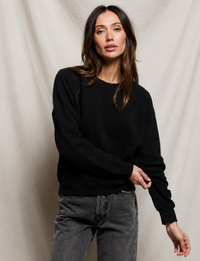 Ziggy Inside Out Sweatshirt, True Black