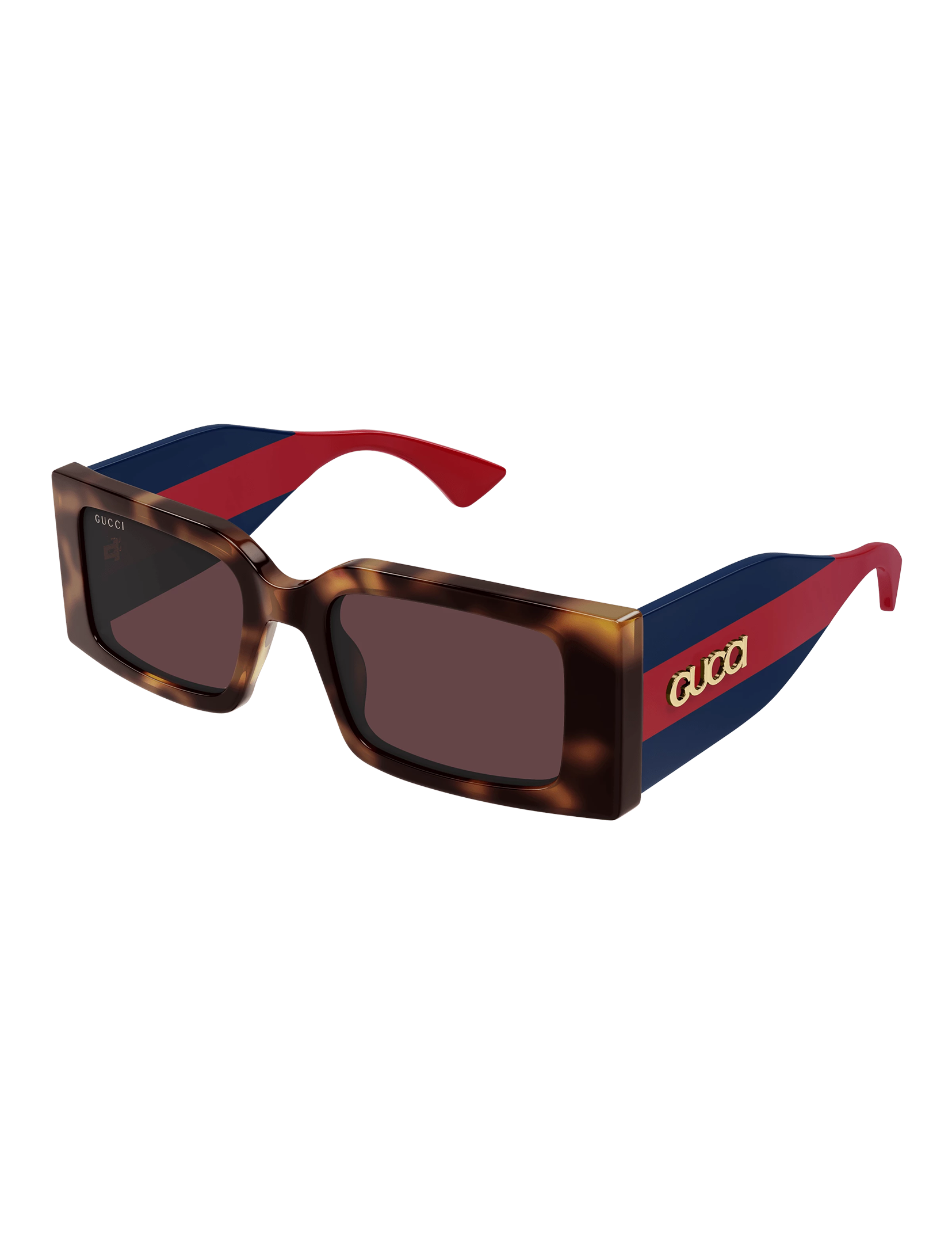 GG1860S-002 Sunglasses, Havana/Blue/Red
