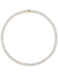 Karla Tennis Necklace, Gold