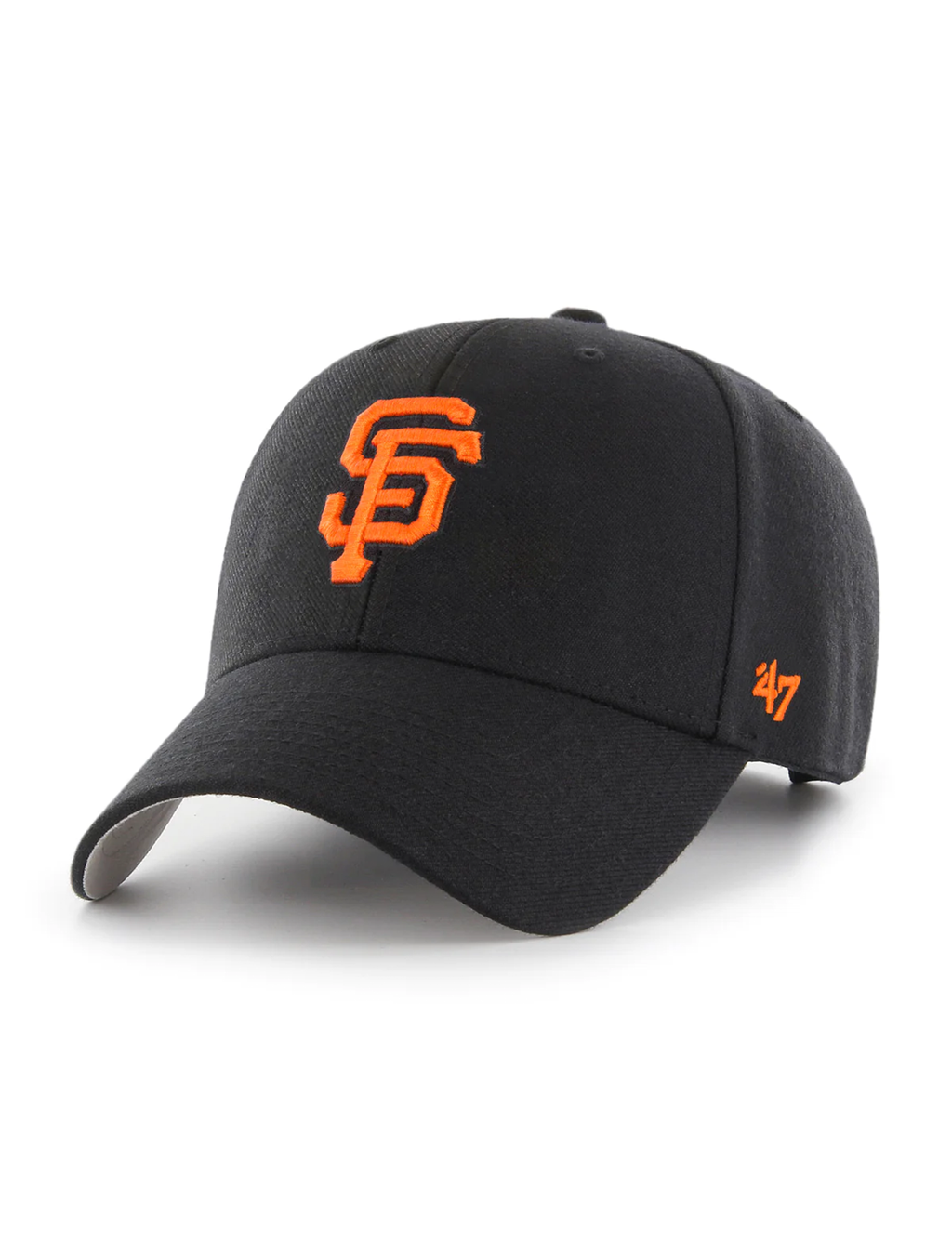 SF Giants MVP Ball Cap, Black/Orange