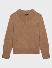 Lidya Sweater, Heather/Camel
