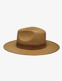 Sutton Straw Fedora, Camel