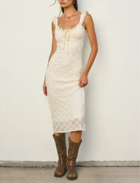 Blossom Dress, Cream