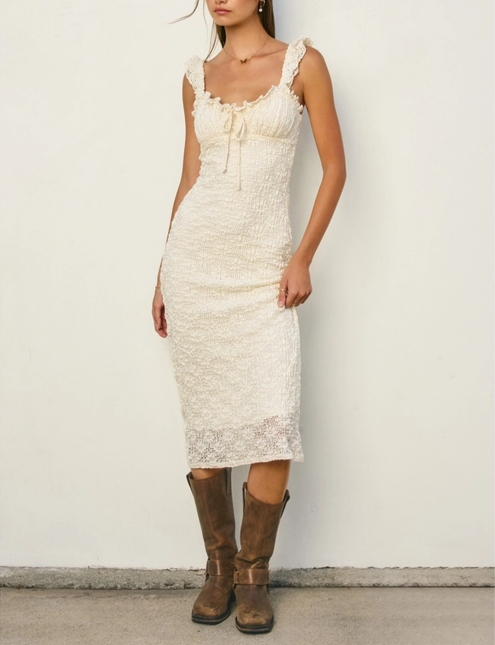 Blossom Dress, Cream
