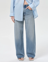Low Curve Crop Jean, Reset