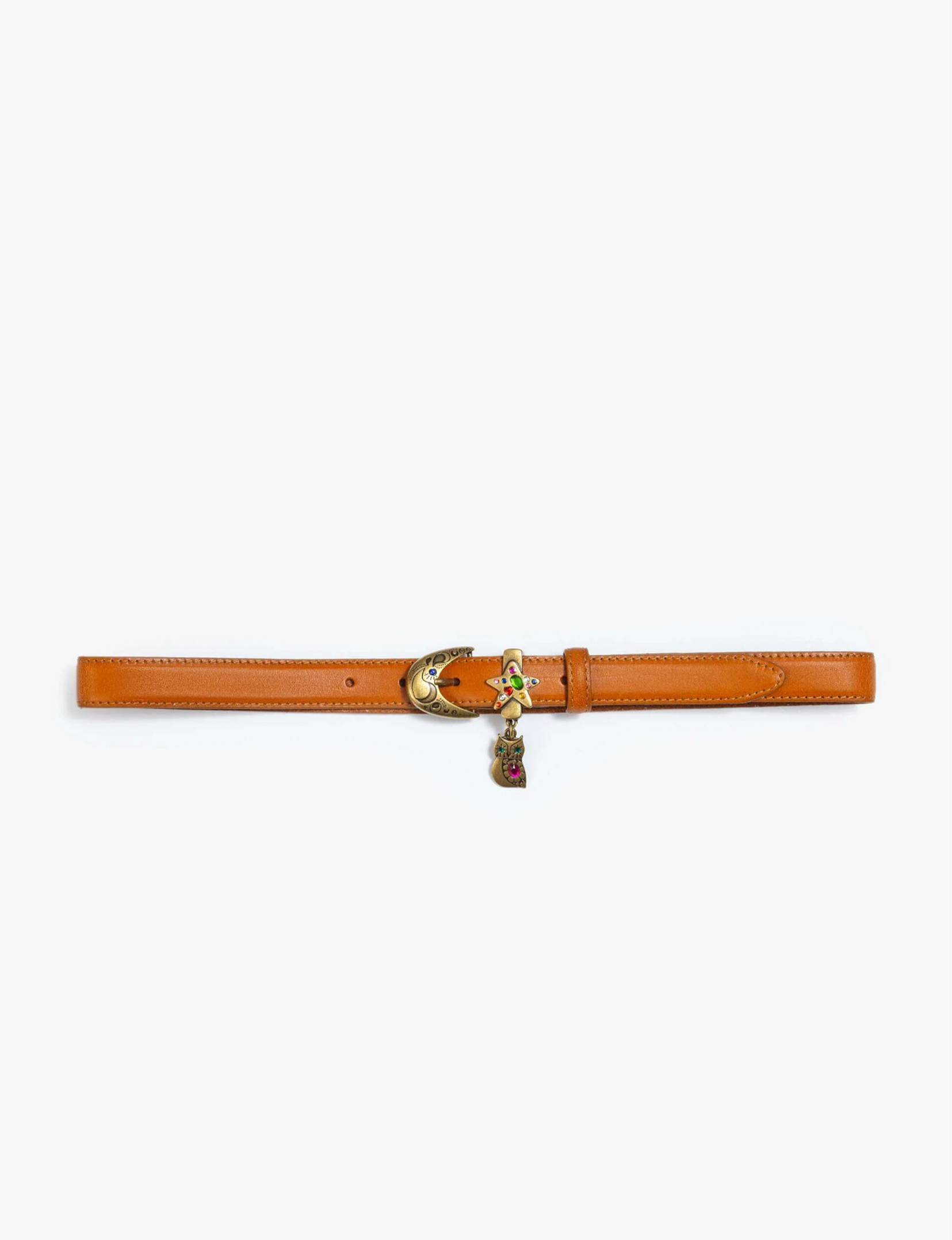 Charm School Belt, Brown