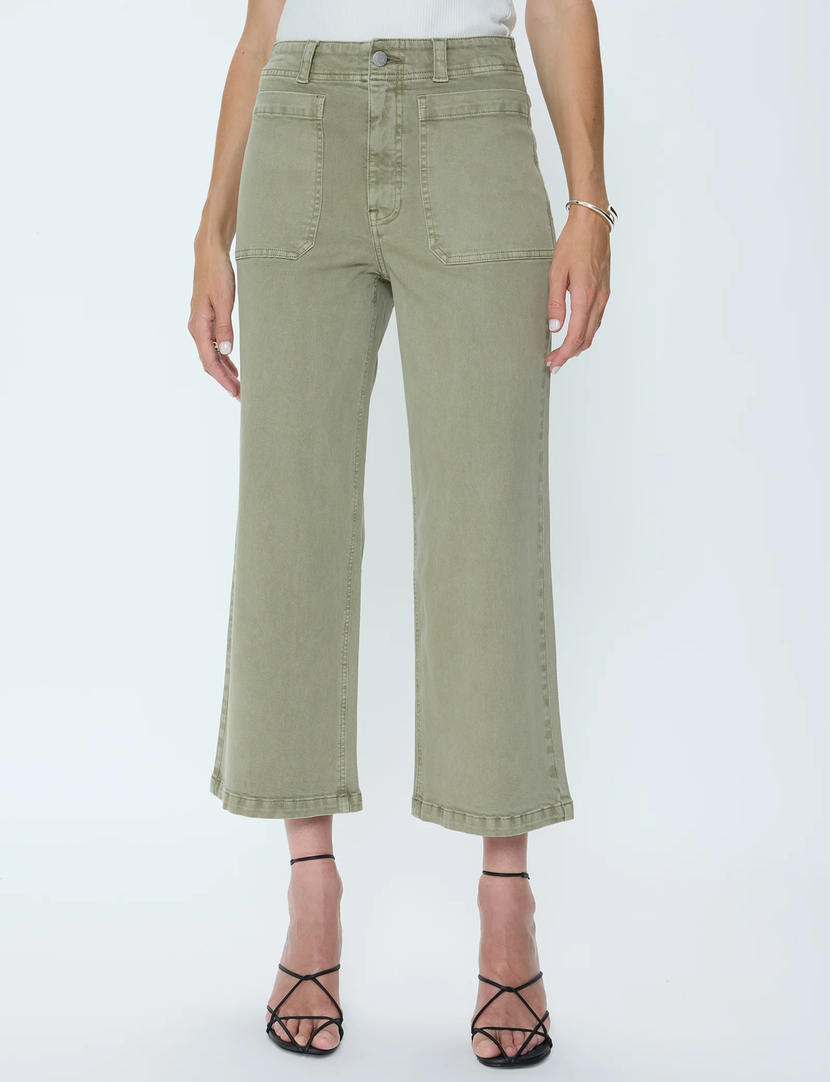Zooey Utility Pant, Slate Green