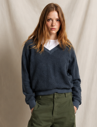 Zuri Reverse Fleece Sweatshirt, Turbulence