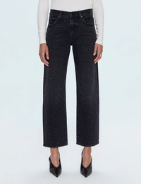 Lexi Relaxed Straight Jeans, Silver Screen