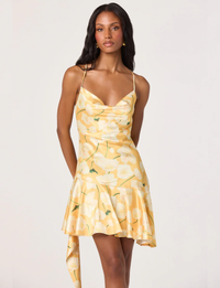Paloma Dress, Tangerine Floral