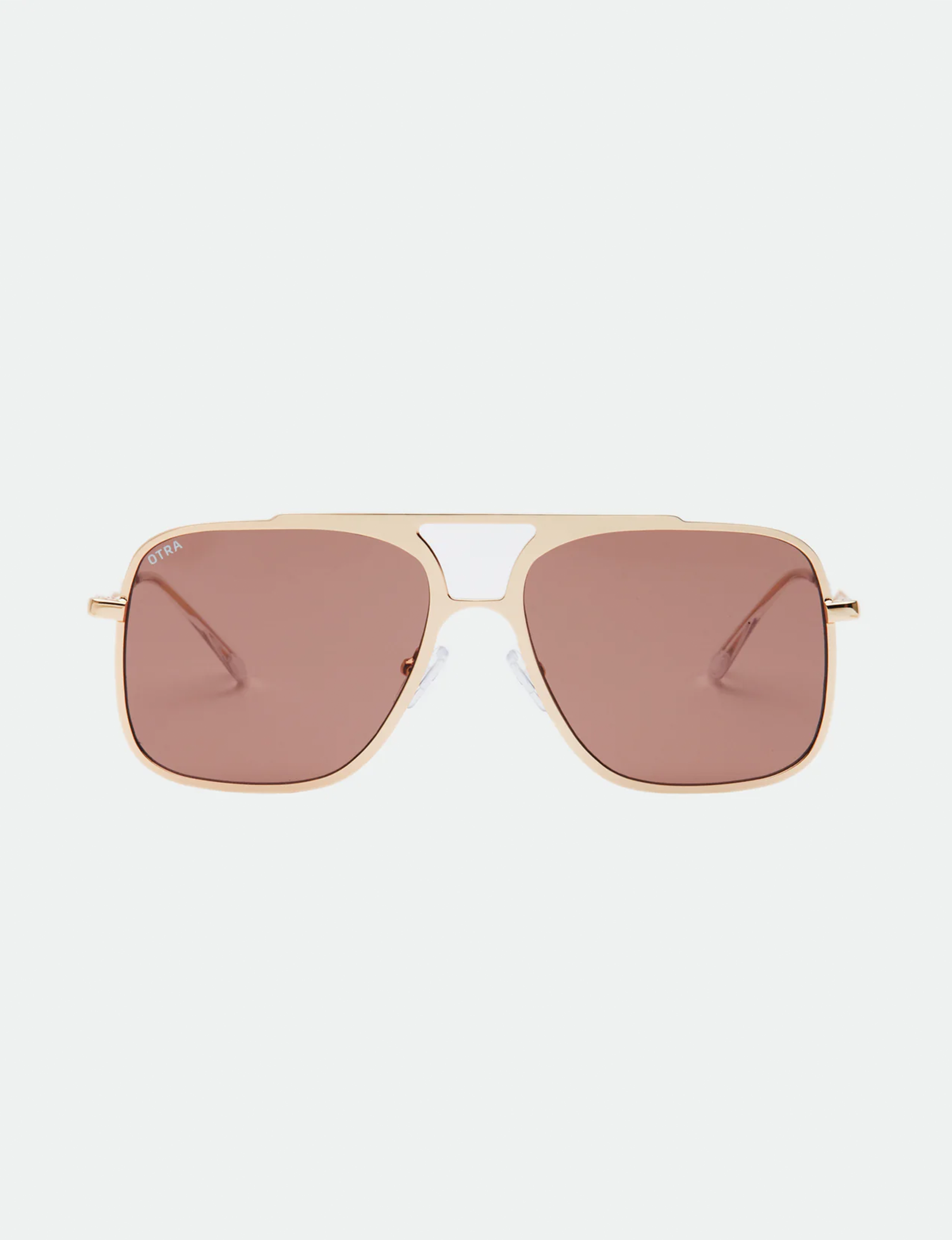 Bodie Sunglasses, Gold/Brown