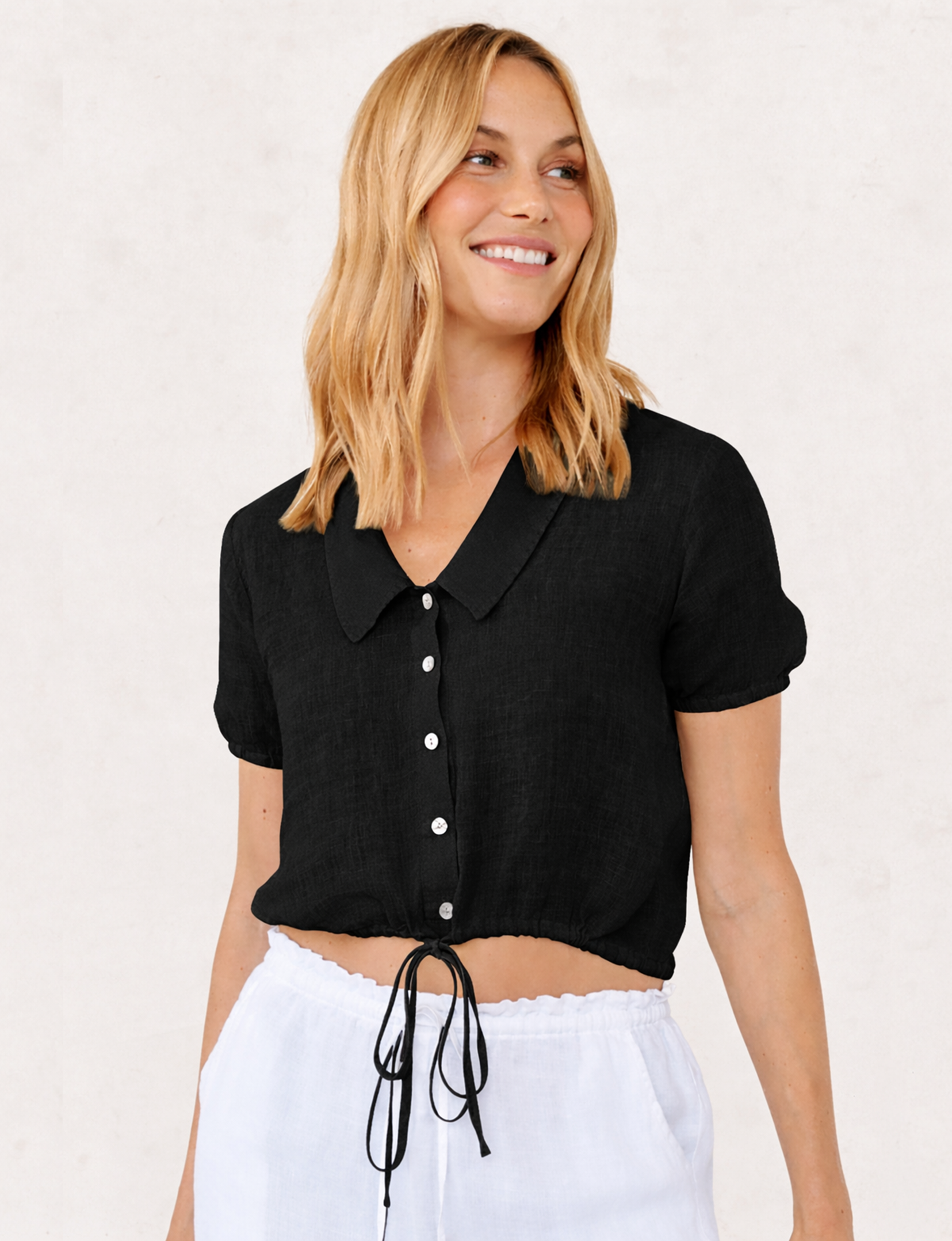 Puritan Shirt, Black