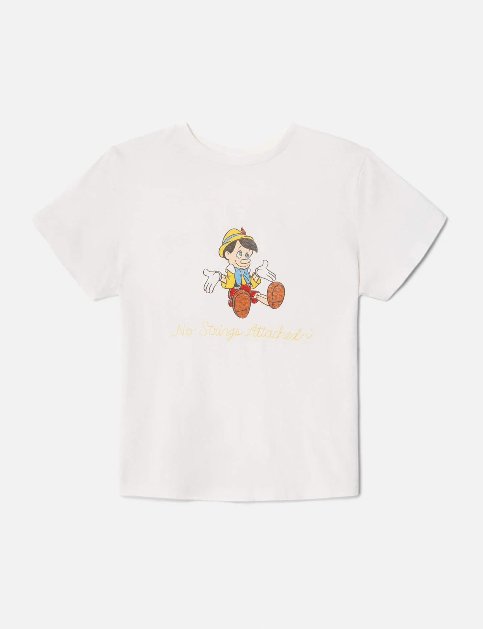 Classic Pinnocchio Tee, Vintage White