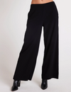 Clean Wide Leg Pant, Black