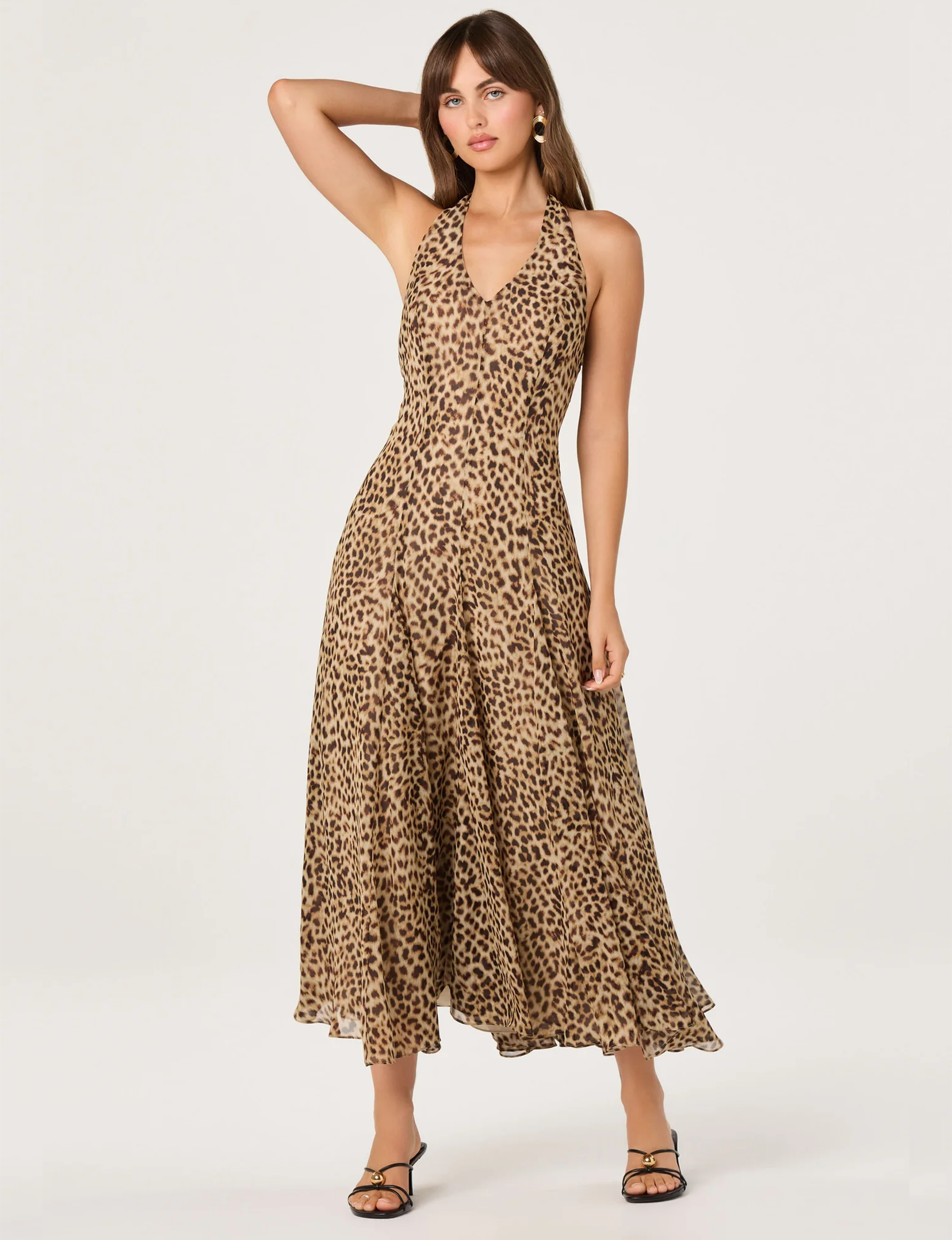 Myra Dress, Cheetah