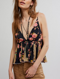 Tillie Top, Black/Combo