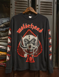 Motörhead Ace of Spades Long Sleeve, Coal
