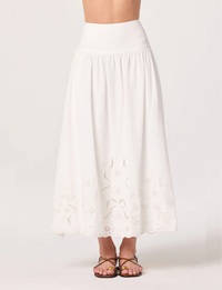 Stevie Skirt, White