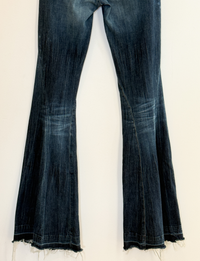 Citizens Of Humanity Indigo #002 Low Waist Flared Jeans