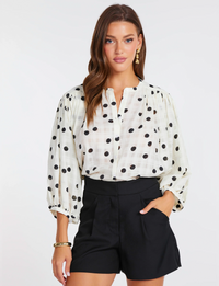 Juliette Polka Dot Blouse, Polka Dot