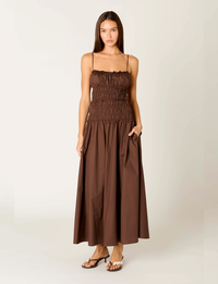 Dante Dress, Coffee