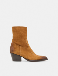 Klyde Boots, Cognac Suede