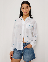 Charli Shirt, Bluebell Carnations