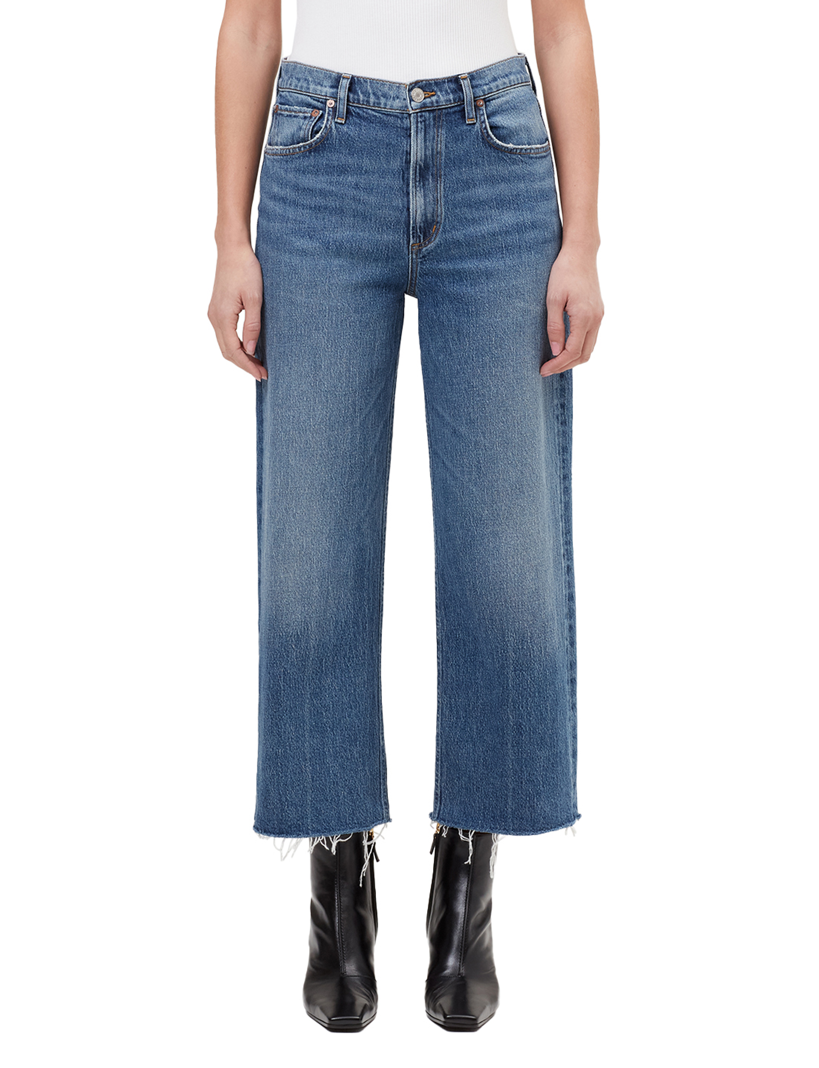 Ren Petite High Rise Wide Leg, Chord