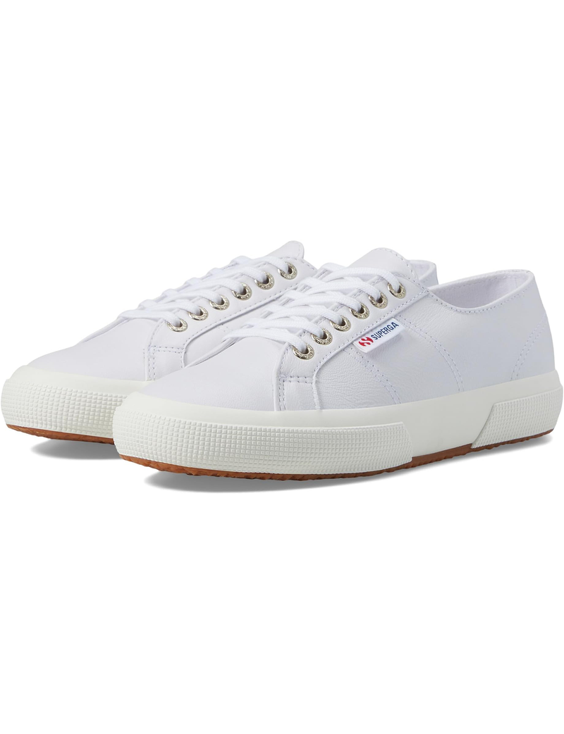 2750 Nappa Leather Classic Sneaker, Optic White