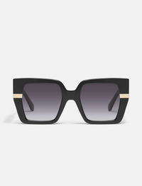 Notorious Sunglasses, Black/Smoke