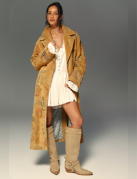 Laurel Canyon Coat, Yellow/Combo