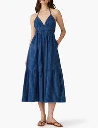 Lucky Dress, MIxed Indigo