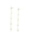 Valentina Drop Earring, Pearl