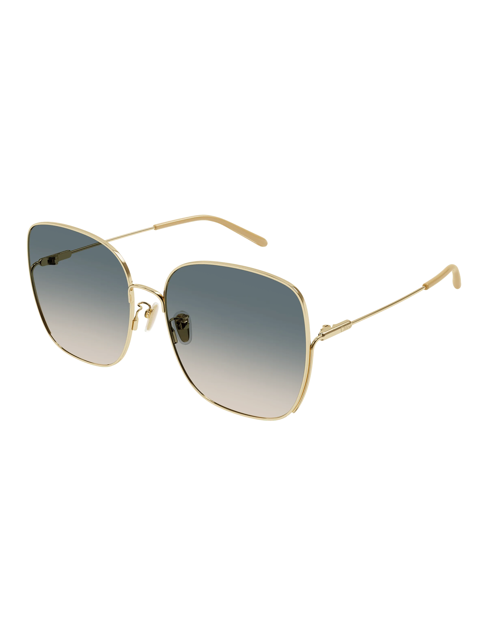 CH0170SA-002 Sunglasses, Gold/Green