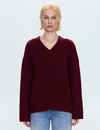 Talia Sweater, Claret