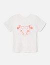 Classic Disney Heart Hands Tee, Vintage White