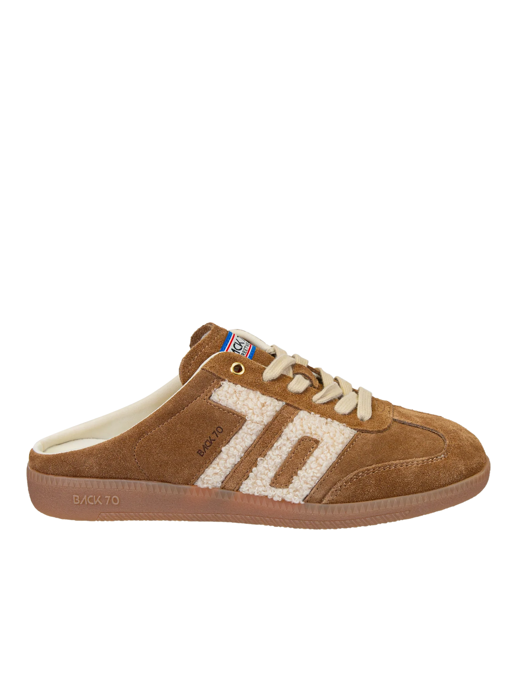 Easter Backless Sneakers, Tobacco