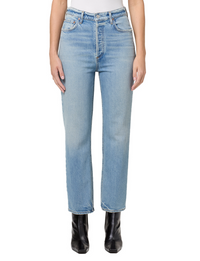 90s Pinch Waist Crop, Ripple