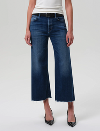 Lyra Cropped Wide Leg, Augusta