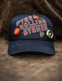 Rolling Stones Lucky In Love Hat, Black