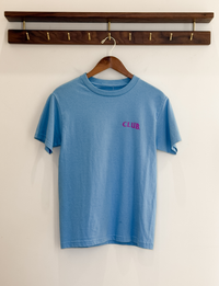 Anti Social Social Club Classic Logo Tee, Blue/Purple