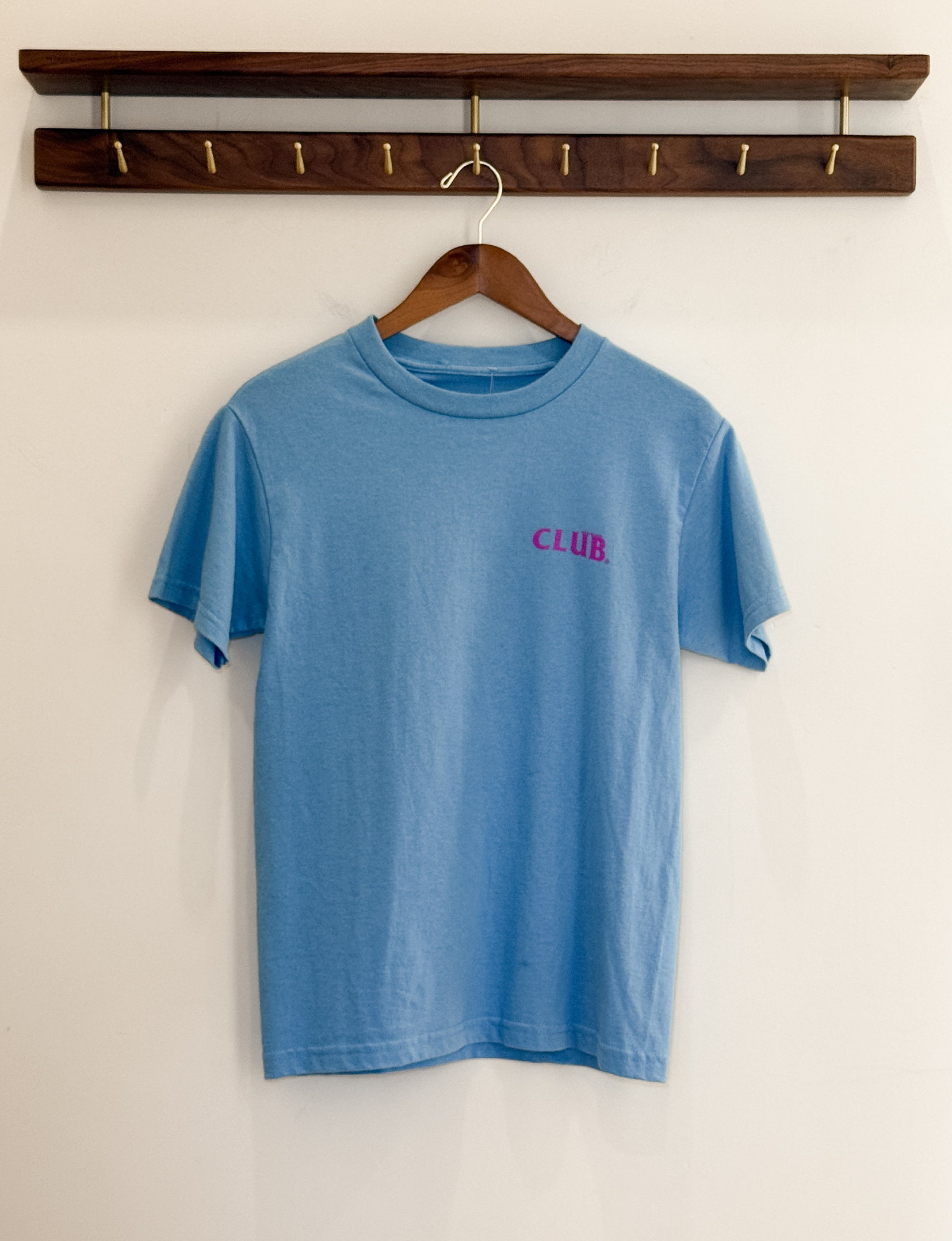 Anti Social Social Club Classic Logo Tee, Blue/Purple