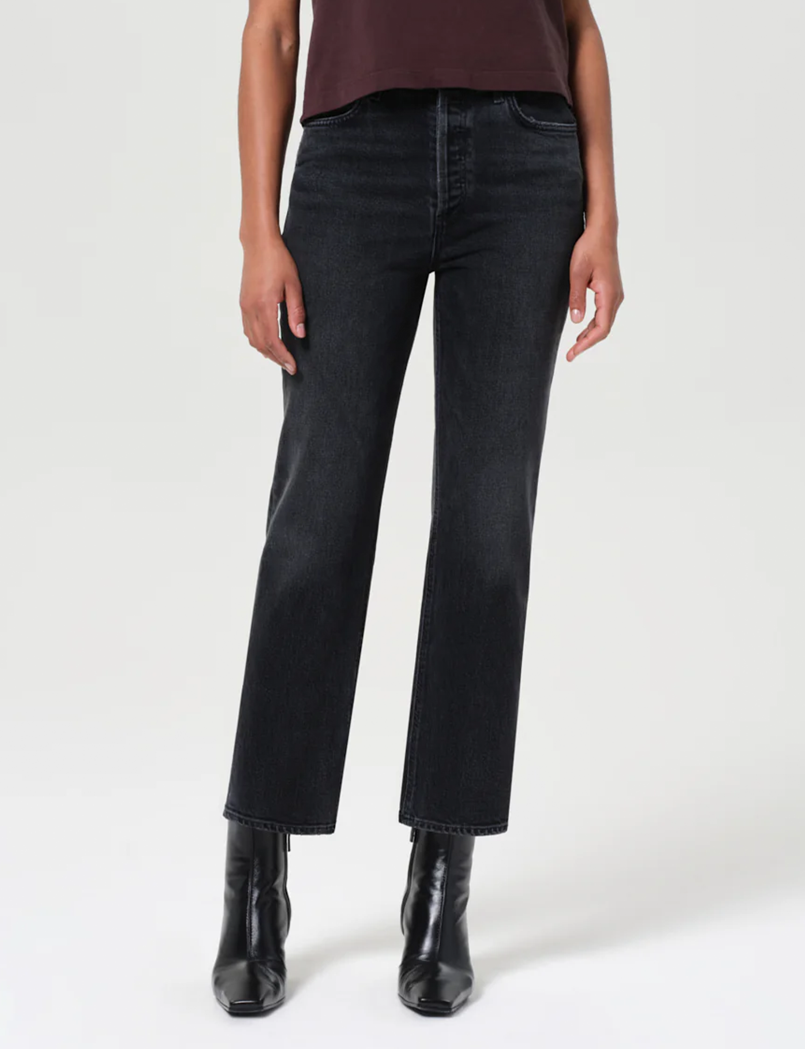 90's Pinch Waist Crop, Radius