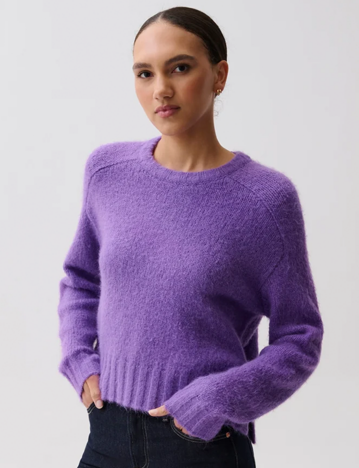 Adina Sweater, Moonlit Violet